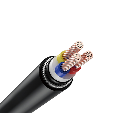 PVC Insulation and sheath three core armoured copper core cable