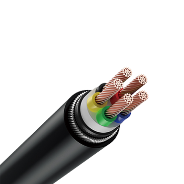 PVC Insulation and sheath five core armoured copper core cable