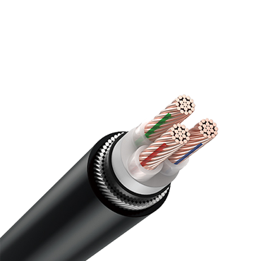 PVC Insulated and cross-linked three-core armored copper core cable