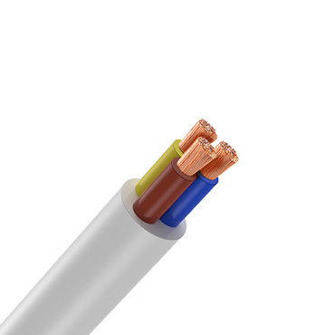 PVC Insulation and sheath round copper flexible three core